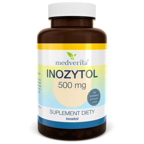 Medverita - Inozytol 500 mg - 60 kapsułek Medverita - Inozytol 500 mg - 60 kapsułek